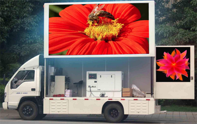 常見的車載LED廣告顯示屏有哪些